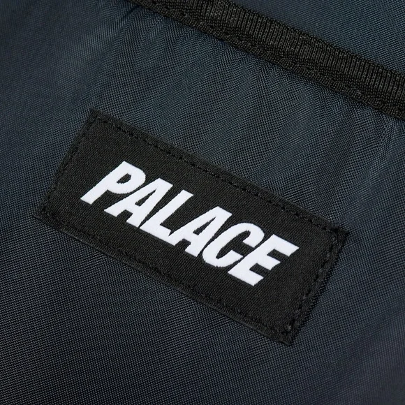 PALACE CORDURA TRI-BACKPACK Black Tri-Ferg Patch Logo Nylon Shell Poly Lining
